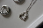 Falling Heart Necklace
