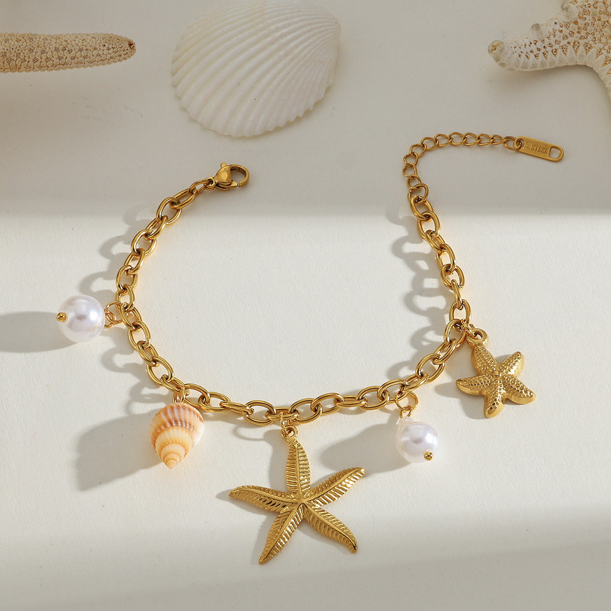 Sea Star Charm Bracelet