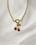 Cherry Crush Charm Necklace