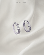 Ney Knot Twist Hoops