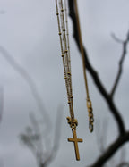 Halo Cross Necklace