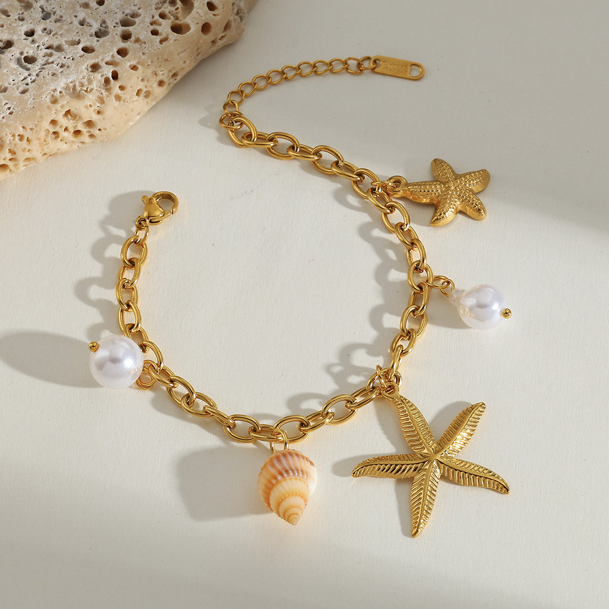 Sea Star Charm Bracelet