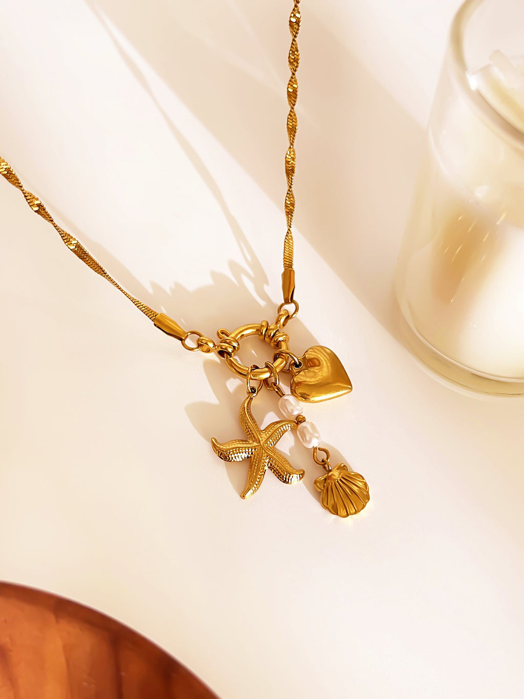 Ocean Muse Charm Necklace