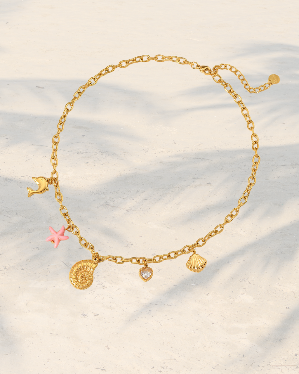 Beach Lover Charm Necklace