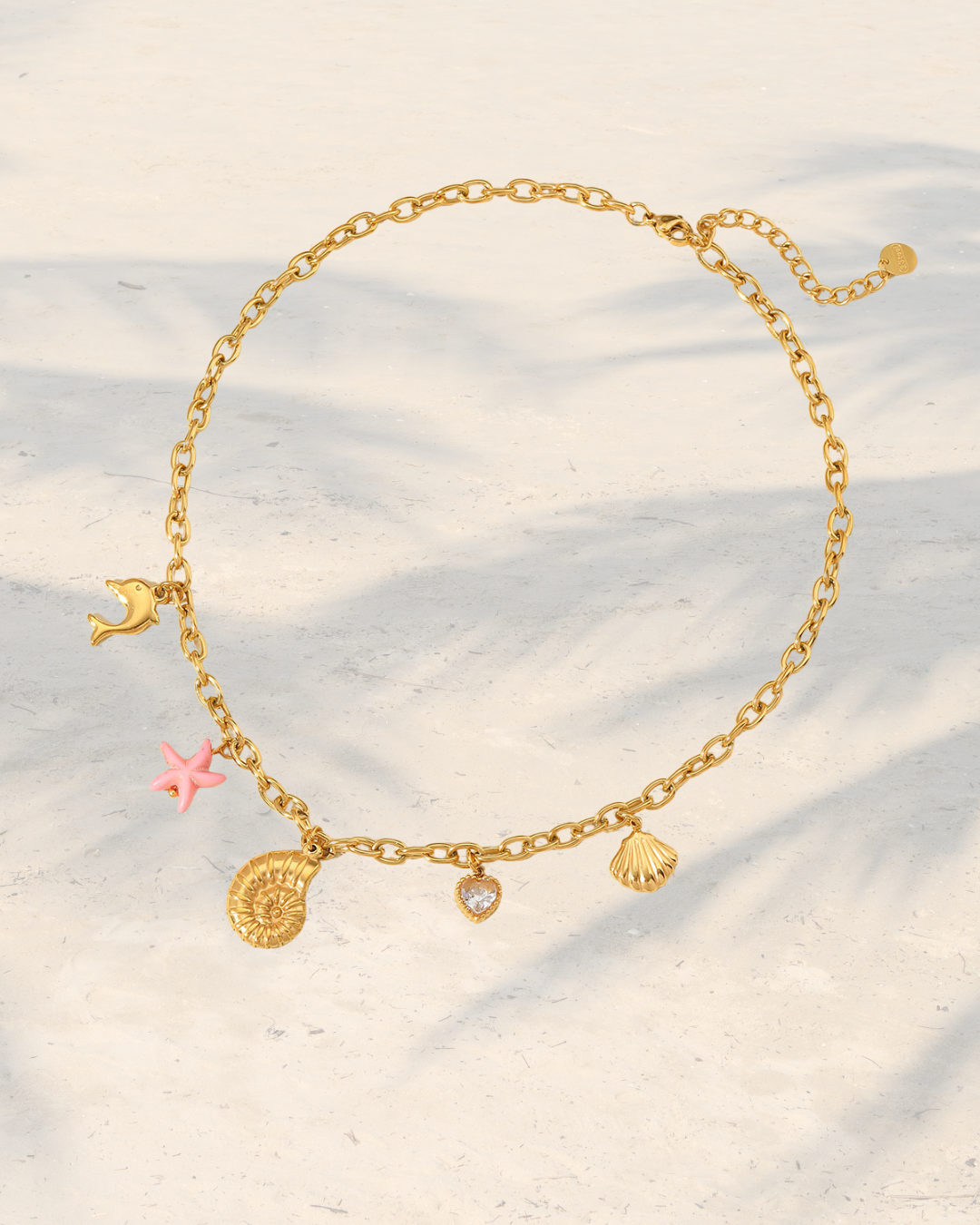 Beach Lover Charm Necklace
