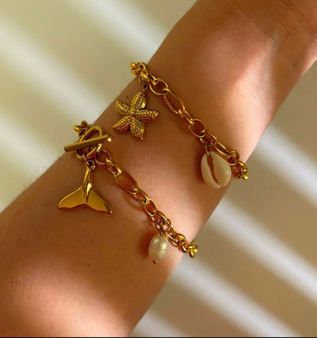 Star Tide Charm Bracelet