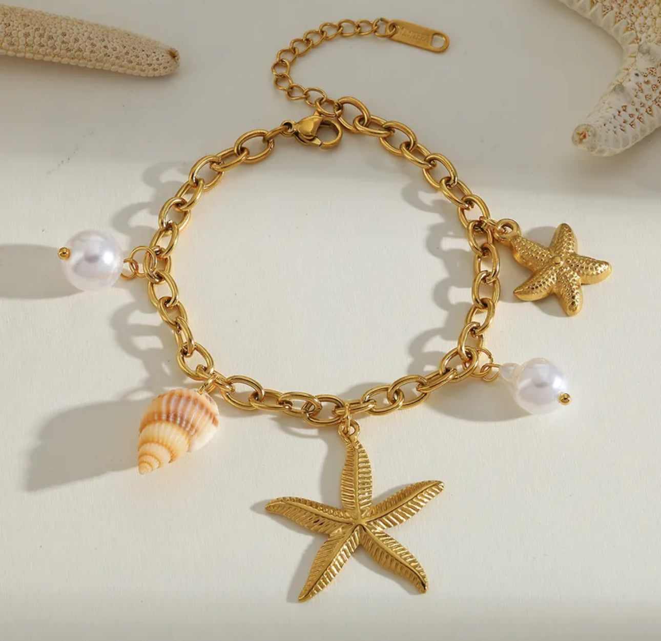 Sea Star Charm Bracelet