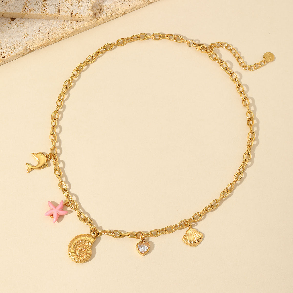 Beach Lover Charm Necklace