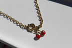 Cherry Crush Charm Necklace