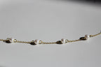 Ani Pearl Gold Chain Bracelet