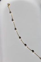 Ani Pearl Gold Chain Bracelet