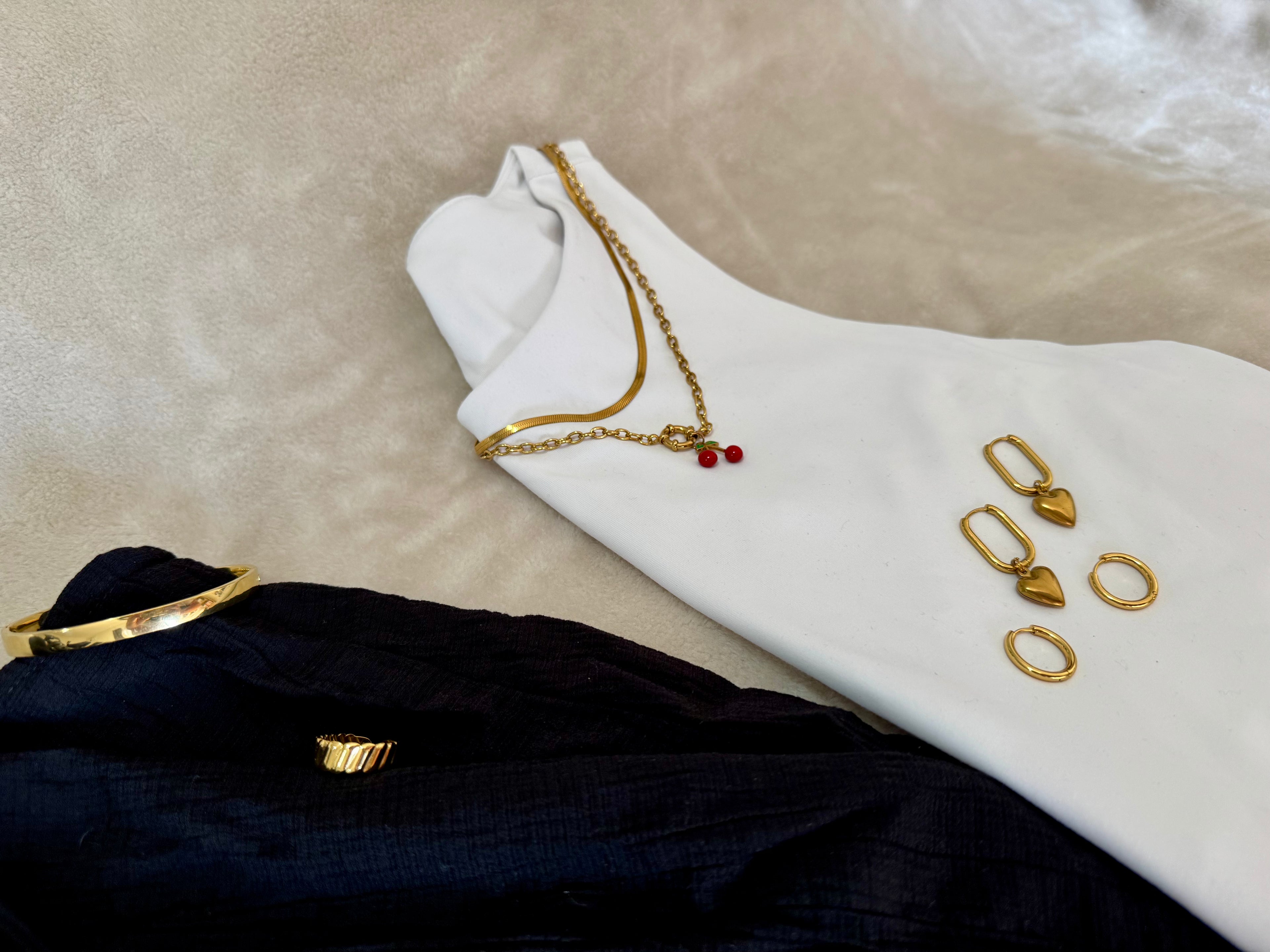 Cherry Crush Charm Necklace