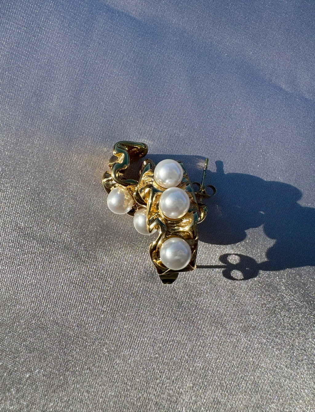 Lencia Pearl Terrain Earrings