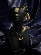 Falling Heart Necklace